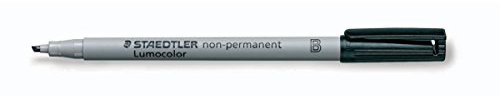Staedtler 312-9 Feinschreiber Universalstift Lumocolor non-permanent, B, schwarz