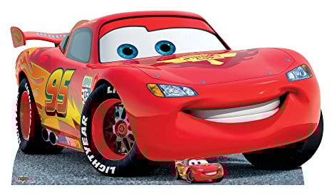 Star Cutouts - Stsc380 - Figurine Géante - Flash McQueen - Cars - 86X150Cm