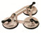Piher venal-3 - Ventosa triple aluminio diámetro 11cm