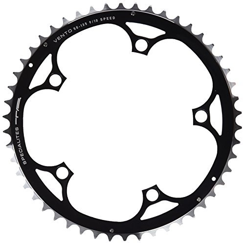 Spécialités TA Vento 135pcd Campagnolo 9/10 Gang Kettenblatt, Schwarz, 50T Outer