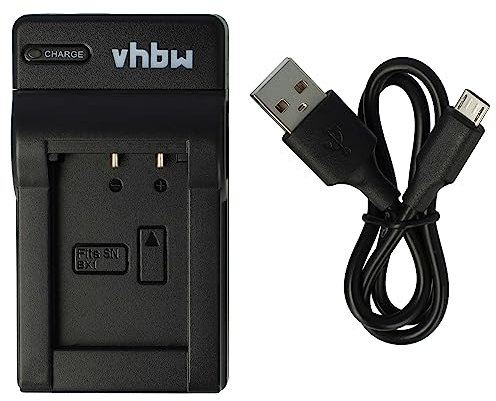 vhbw Chargeur Compatible avec Sony Cybershot DSC-RX100M2, DSC-RX100M3, DSC-RX100 IV caméra caméscope Action-cam + témoin de Charge 4,2 V
