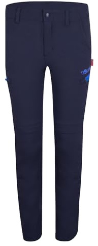 Trollkids Kids Kjerag Zip Off Pants 104, Navy/Blue
