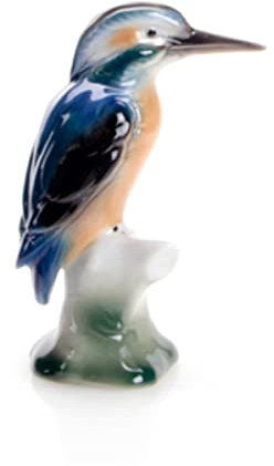 Wagner & Apel - Eisvogel I 651/40 - bunt, realistisch, Vogel, Figurine, Dekoration, Geschenk, themenbasierte Sammlung