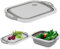 CHIFOOM Plateau à découper Pliant Multifonctio évier de Lavage Planche à découper Bassin de Drainage Portable pour Les Fruits de la Cuisine légumes Camping Plein Air Voyage Gris