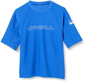 O'Neill Jungen Shirt Youth Basic Skins Short Sleeve Rash Guard, Pacific, 8, 3345-018-8