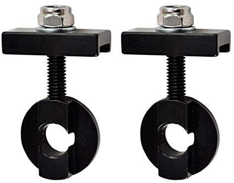 2X TENDEUR DE Chaine Guide D10MM D14MM Roue Adaptable Cycle Velo BMX Qualite (Ø14mm)