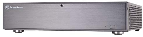 SilverStone Technology Milo ML04 Type-C Aluminum Front Door/Steel Body Micro ATX Media Center/HTPC Case, SST-ML04B-C