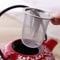 Infuseur à thé de filtre à épices de crépine de thé en vrac réutilisable, passoire d'infuseur de thé, filtre à épices de feuille(6cm)