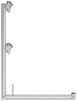 Geländerstütze Aluminium quadro H100 B73 original Altrad assco quadro✓ made in Germany✓ Baugerüst Gerüst