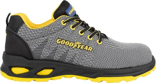 Goodyear SP1 metallfreie Sicherheitsschuhe aus grauem Stoff Größe 41
