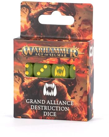 Games Workshop - Age of Sigmar: Grand Alliance Destruction Würfelset