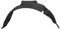 REZAW PLAST 110450 Copertura Passaruota Dx & Anteriore