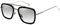 XFentech Retro Sonnenbrille - Metallrahmen Square Vintage Brille Eyewear für Herren Damen Goggle Klassisch Legierung Sonnenbrille UV400 Schutz, Grün/Silber