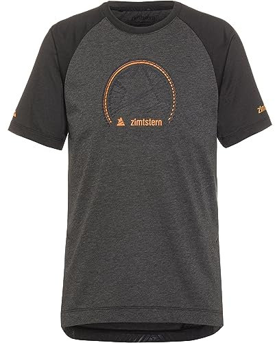 Zimtstern PureFlowz Kurzarmshirt Herren schwarz