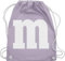 Turnbeutel Rucksack - Karneval Fasching - Taschen - Gruppen M und M Aufdruck I M&M Kostüm Gruppe I MundM & M I MM I Fastnacht I Fasnacht I Fasnet - Unisize - Pastell Lila - rucksäcke jga