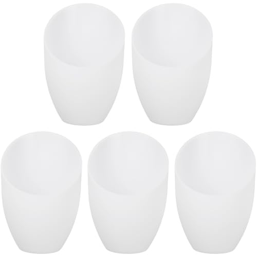 OSALADI Lot De 5 Abat-Jour Fer À Cheval 5.35X4.33X1.38 Pouces Abat-Jour Incliné En Plastique Pour Lampe De Bureau Éclairage Intérieur Décoratif Protection Anti-Poussière