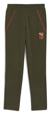 PUMA Jungen Active Sports Pants B Gestrickte Hosen, Dark Olive, 152 EU