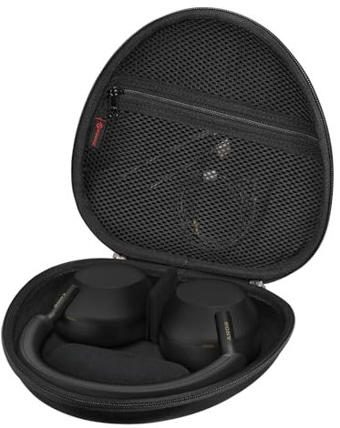 Fintie Funda para Sony WH1000XM5/ WH1000XM4/ WHCH720N / WHCH710N / WHCH700N / WHXB910N / WHXB900N / Bose 700/ QC35 II Auriculares inalámbricos con cancelación de ruido, repuesto de protección de viaje