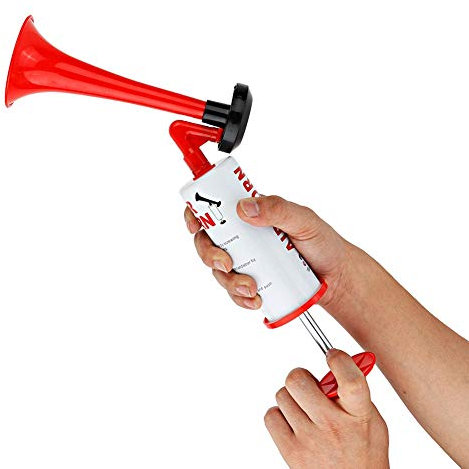 Cocoarm Air Horn, Handlufthupe Hand Air Horn Pumpe Handheld Luftdruck Fanfare Pumpe Handluftpumpenhupe Laut Sound Signalhorn Signal Gas Horn für Boote Autos Sportveranstaltungen, cocoarmnakzu98oce