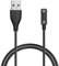 kwmobile USB Kabel Charger kompatibel mit Polar Ignite 3 / Pacer/Pacer Pro/Vantage V3 / Vantage M3 Ladekabel - Smart Watch Ersatzkabel - Fitnesstracker Aufladekabel in Schwarz