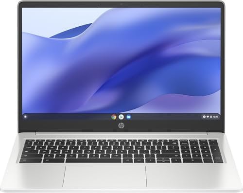 HP Chromebook 15a-na0007na 15.6” HD – Intel Celeron N4500, 128GB eMMC, 4GB LPDDR4x, SD Card Reader, Intel UHD Graphics, WIFI 5 & Bluetooth 5, UK Keys, HD Webcam, ChromeOS (Renewed)