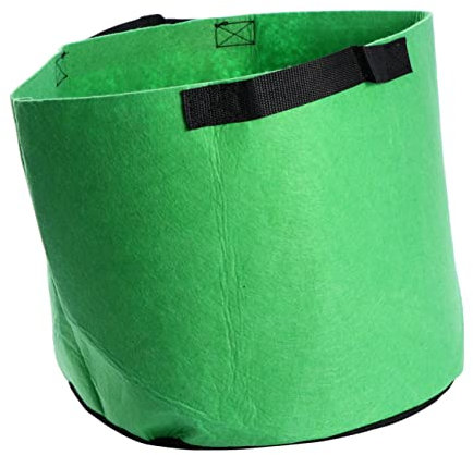 CANIGHT Pflanzbeutel 5 Gallonen Vlies-belüftungstöpfe Mit Riemengriffen Für Baumschulen Und Bepflanzungen – Grün