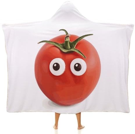 EKYOSHCZ Aufbewahrungsbox aus Holz mit Scharnierdeckel - Dekorative abschließbare Truhe für Andenken - Rustikale Holzkisten für Handwerk Kunst Hobbys I Love You From My Head Tomaten Holz Geschenkbox