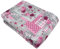 Tata Home Trapuntino Mezza Stagione Leggero Singolo 170x250 cm Copriletto Trapuntato Primaverile Estivo Quilt Autunnale Moderno Elegante Dis.66 Rosa