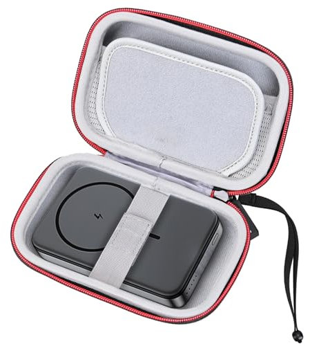 RLSOCO Carrying Case for UGREEN Magnetic/Magsafe Power Bank, 10,000mAh Wireless Portable Charger (Case Only)