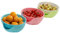 HOMOBABE Bowl de Aperitivos Doble con Soporte para Cáscaras Cuenco de Snacks para Nueces Cereza y Edamame Color Aleatorio Color Aleatorio