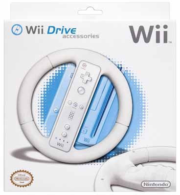 Bigben Interactive BB005015 mando y volante - Volante/mando (Volante, Wii, Color blanco)