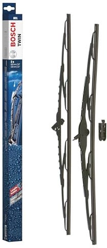 Bosch Scheibenwischer Twin 801, Länge: 600mm/530mm – Set für Frontscheibe