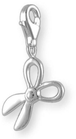 Melina Damen-Charm Anhänger Schere 925 Sterling Silber 1800013