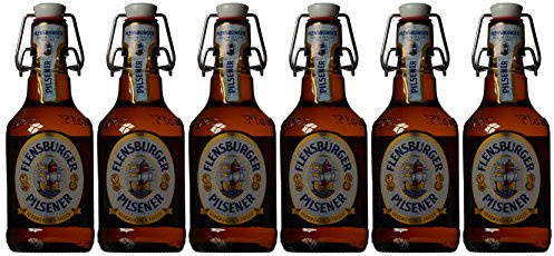 Flensburger Pilsener Fliptops Lager, 6 x 330 ml