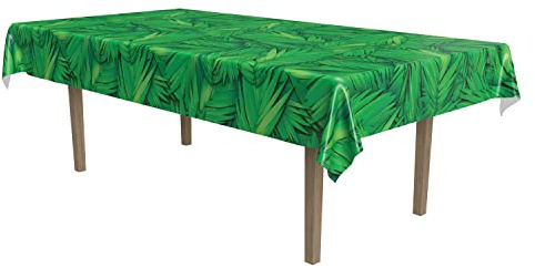 Beistle Palm Leaf Tablecover
