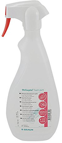Flächendesinfektionsschaum Meliseptol® Foam pure Schnelldesinfektion, 5 Liter