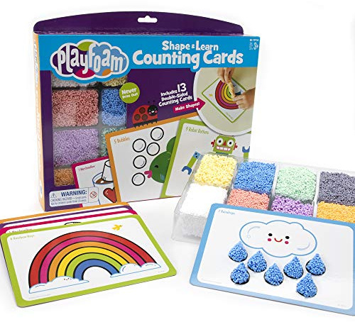 Learning Resources Playfoam Shape & Learn Counting Preschool Readiness Activity, Ages 3+, EI-1914