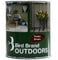 Bird Brand Outdoor Garden Paint Satin Finish (2.5 Litre, Rustic Brown)