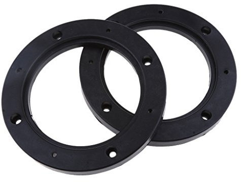 Sharplace Entretoises de Haut-Parleur 6.5 Pouce Audio Stéréo pour Voiture, Noir #5