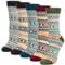 Justay 5 Paar Winter Merino Socken Damen Dicke Wollsocken, Wandersocken Warme Kuschelsocken Thermosocken, atmungsaktive Funktionssocken für alle Aktivitäten Damen 36-42