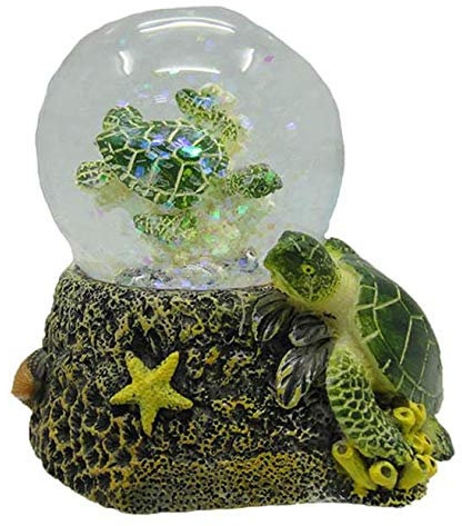 PIA International Glitzerkugel Schildkröte, Schneekugel Tier Tiere Schneekugeln Schildkröten