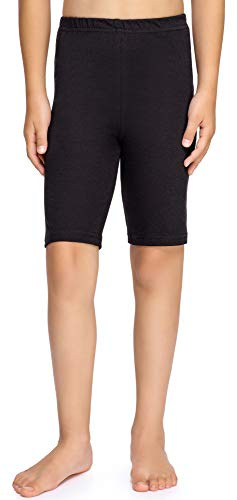 Merry Style Mädchen Kurze Leggings MS10-406(Schwarz,116)