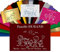 Plaque De Maison Famille Personnalisée Pour Boite Aux Lettres - Plaque Family PVC À Personnaliser - 12x8cm - 24 Motifs Disponibles (Bordeaux)