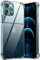 SFthingsss Case for iPhone 12 Pro Max 6.7-Inch Shockproof Transparent Bumper Cover, Anti-Scratch Clear Back, Drop Protection, HD Clear