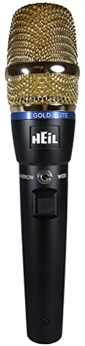 HEIL Sound GM ELITE - AR Gold Dual Element Communications Microphone with PTT (4-pin XLR)