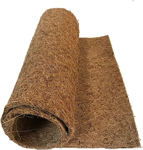 Nager-Teppich aus 100% Kokosfasern, 50 x 50 cm, ca. 7mm dick , 5er Pack, (EUR 2,78 je Stück),Kokosmatte, Nagermatte als Käfig Bodenabdeckung, für alle Kleintiere, Nagerteppich, Kokosfasermatte