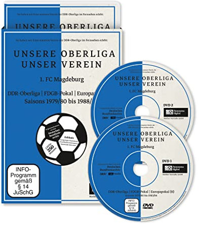 UNSERE OBERLIGA-UNSER VEREIN - 1. FC Magdeburg; DDR-Oberliga, FDGB-Pokal und Europapokal-Heimspiele, Saisons 1979/80 bis 1988/89