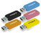 Integral 32GB Neon USB 2.0 Flash-Laufwerk 5er-Pack (Schwarz/Pink/Gelb/Orange/Blau)