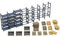41660 Schwerlastregal und Paletten
