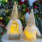 Wichtel Figuren, Weihnachtswichtel Figuren, Weihnachtsdeko Innen, Klein Beleuchteter Wichtel Weihnachtsfiguren Mit Led Licht, Deko Weihnachten Amerikanisch Dekoration Weihnachtsbaum Tisch Fenster (A)